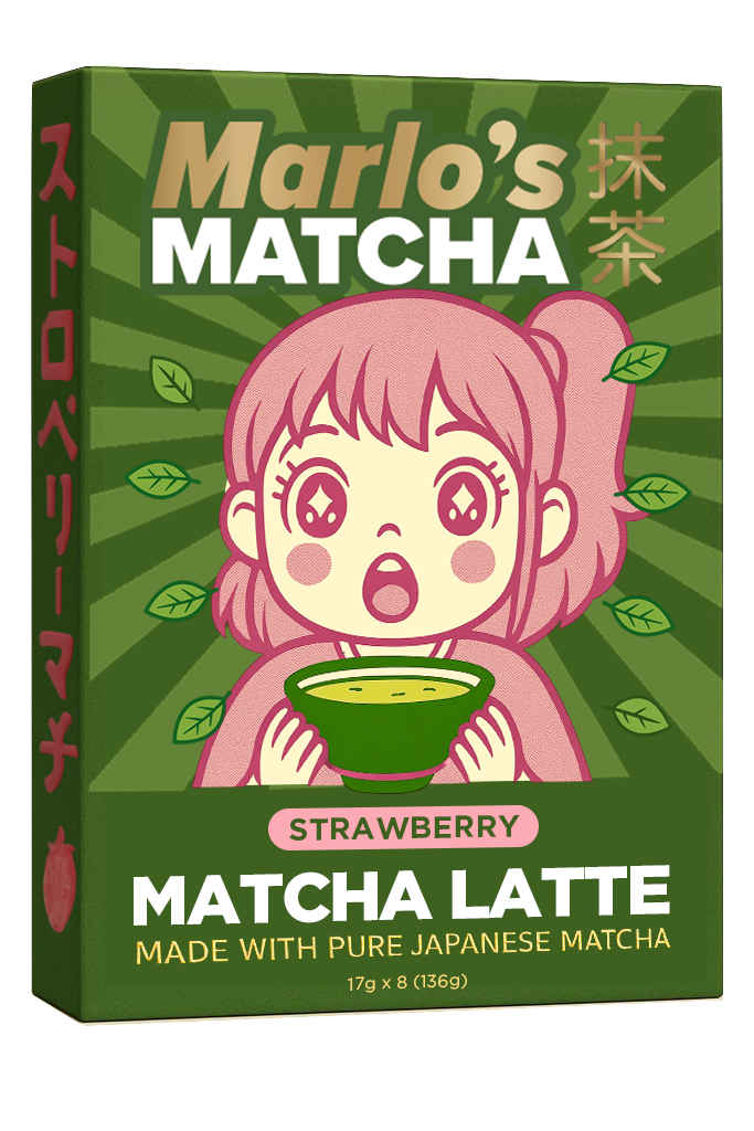 Strawberry Matcha Latte